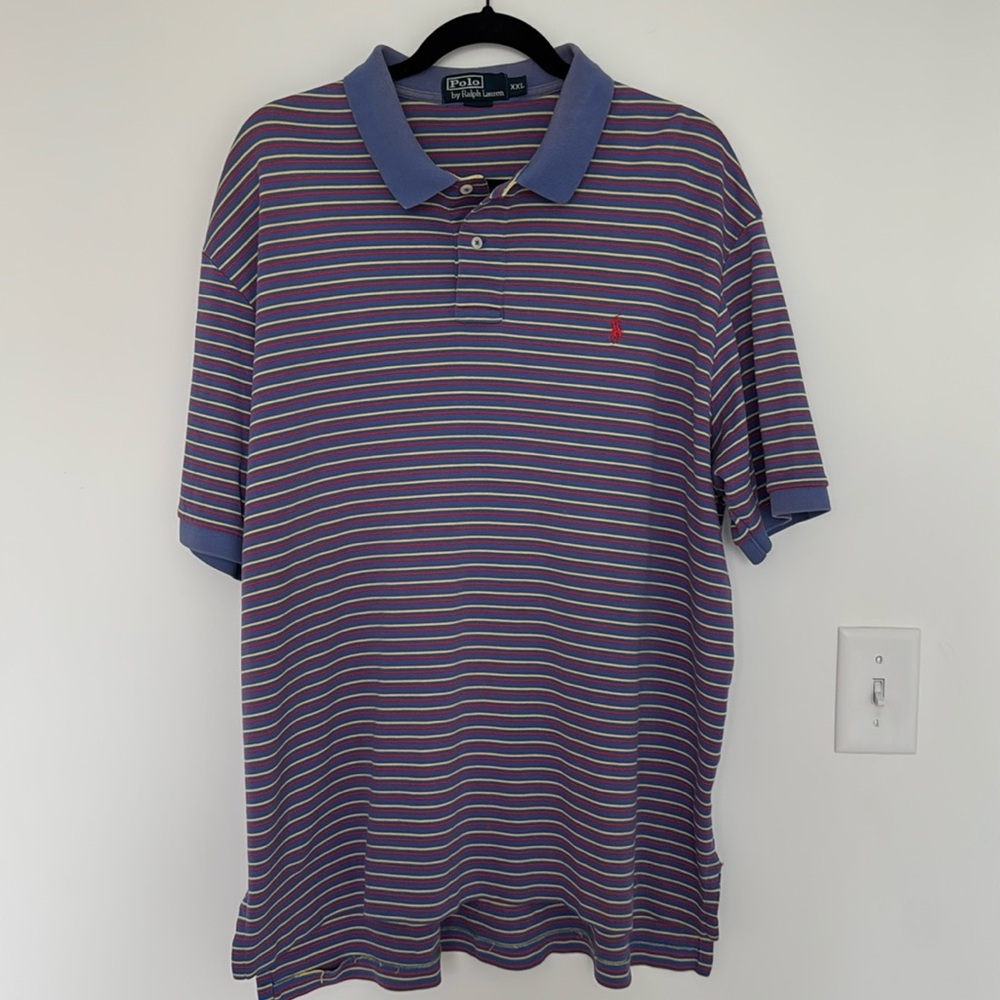 Polo by Ralph Lauren Vintage Striped Polo - Size XXL